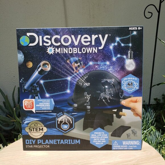 NEW Discovery Kids Solar Planetarium Kit, DIY Astronomy Set #MINDBLOWN Constella - Picture 1 of 12